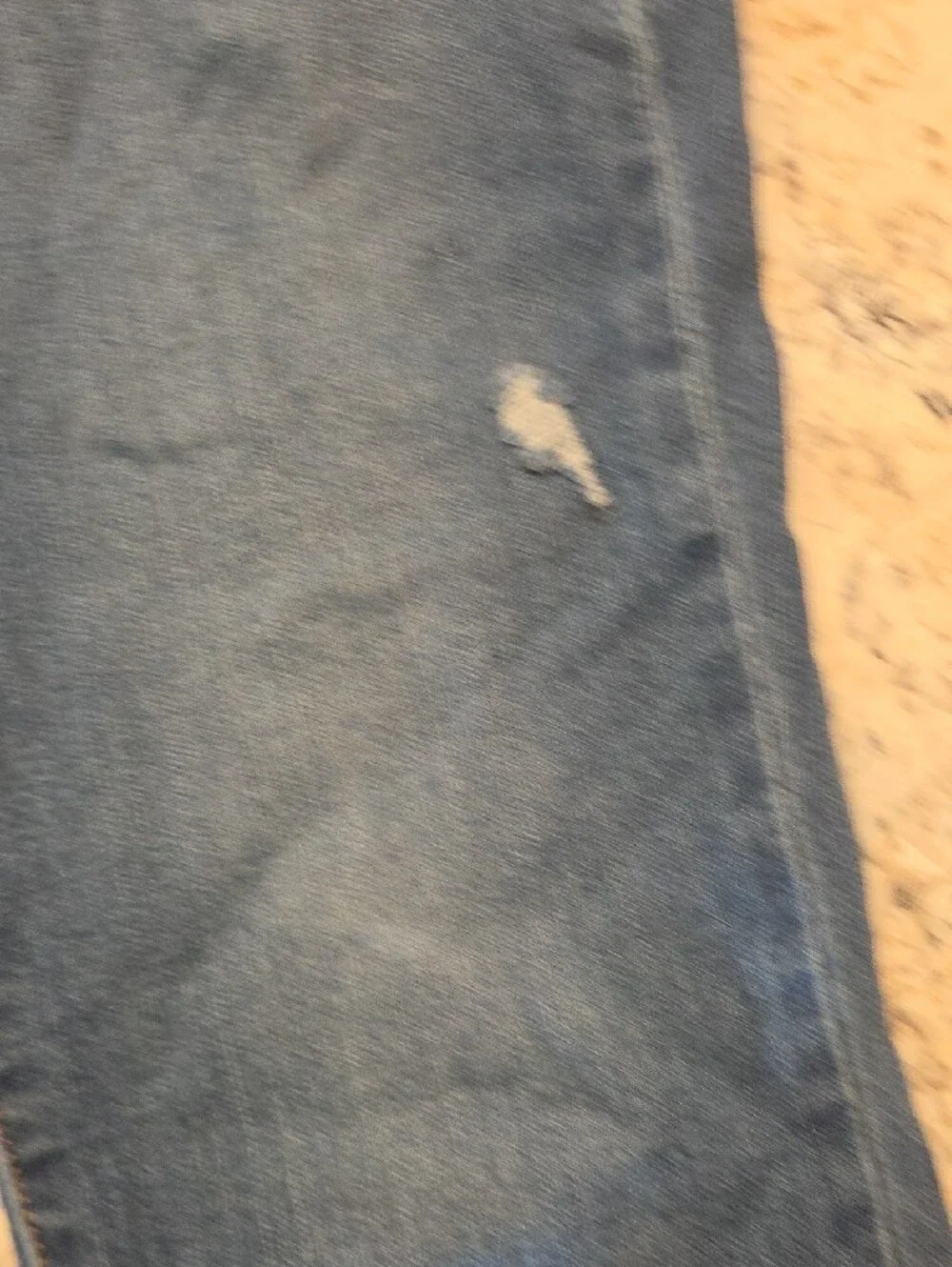 LuLaRoe Women's Light-Mid Blue Denim Skinny Cropped Jeans